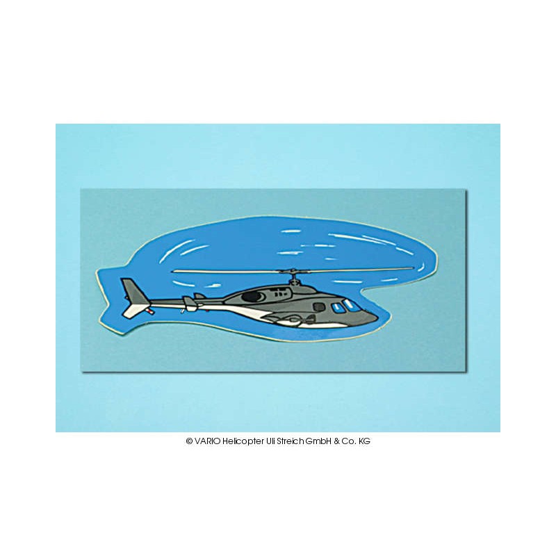 Pegatina AIRWOLF Heli